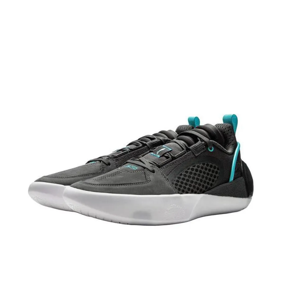 Li-Ning Wade All City 12 Encore - Stone Grey Comfort Inserts Breathable Design