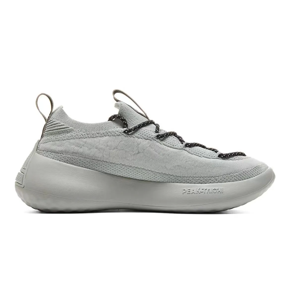 Peak Andrew Wiggins Mimicry V2 Casual Cultural Shoes - Villa Grey Ergonomic Footbed Quick Slip
