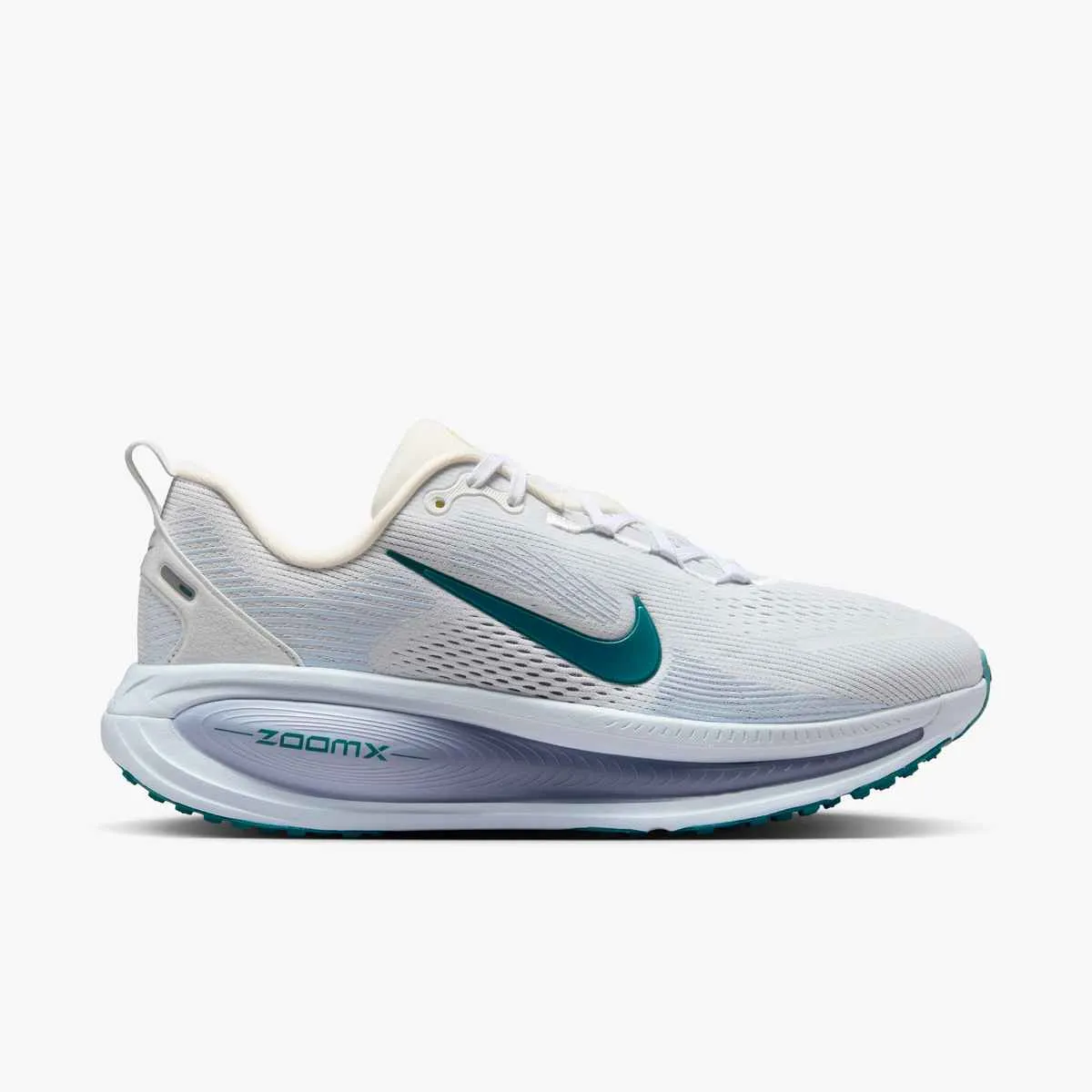 WOMEN'S VOMERO 18 - B - 103 SUMMIT WHITE/GEODE flexible outsole running shoes flexible leather shoes