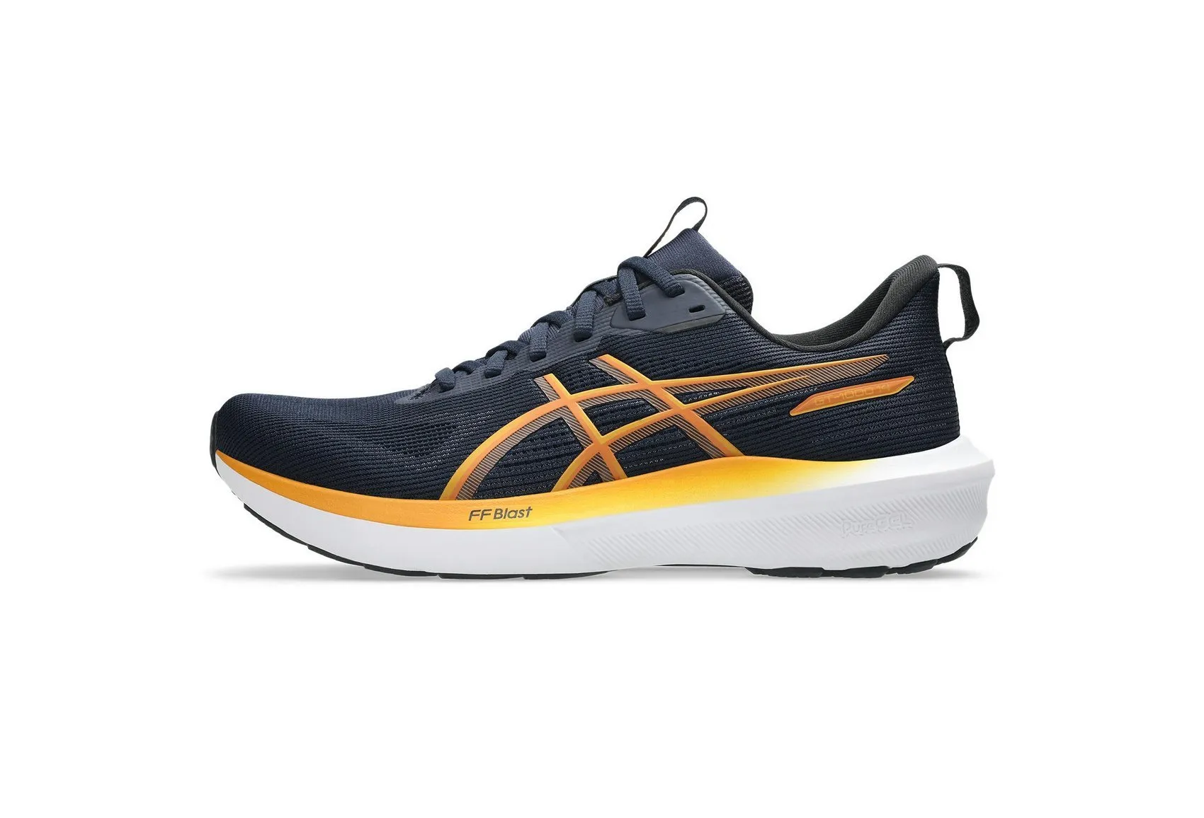 City Pace Asics Men'S Gt 1000 14 Midnight/Sand Running Shoes