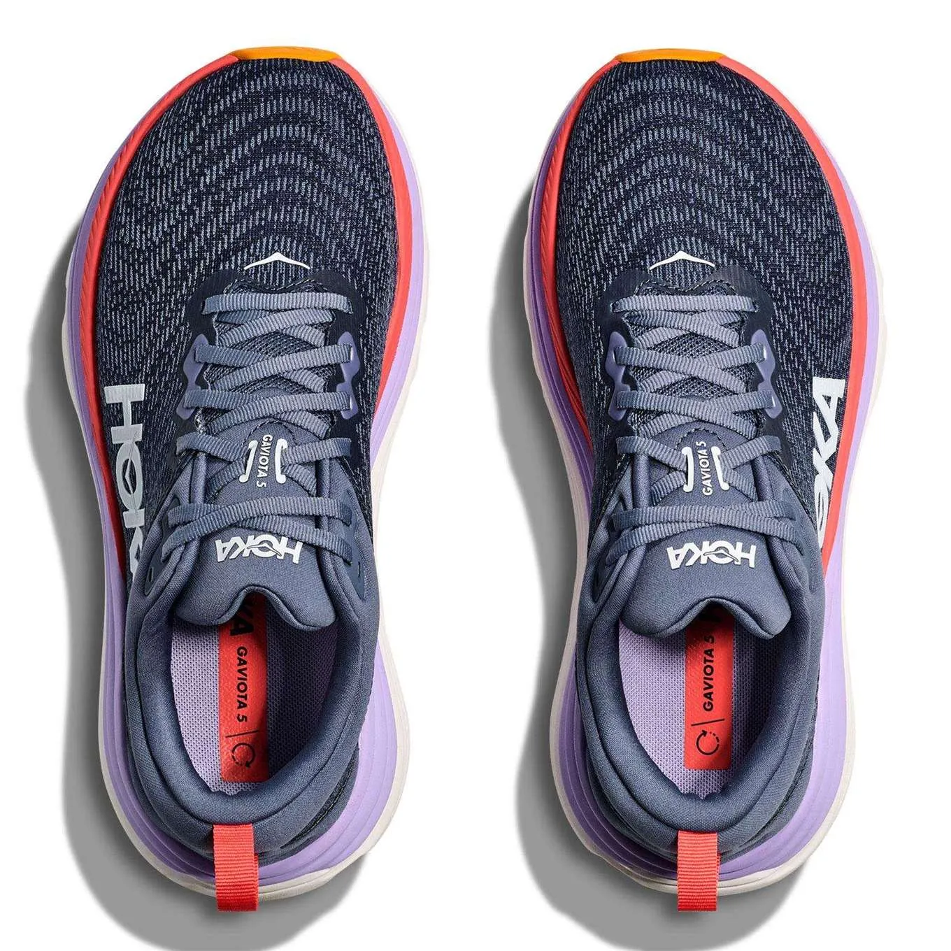 Hoka Gaviota 5 Womens Running Shoes Abrasion Resistant Reinforcement Foot Support