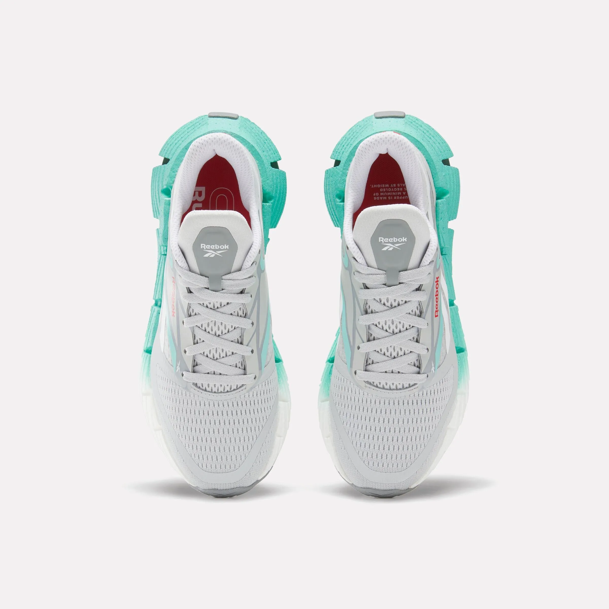 Reebok Footwear Women FloatZig 1 Running Shoes GREY 1/AI AQUA/WHITE sports innovation