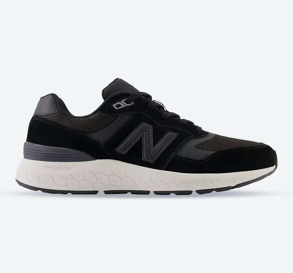 Minimalist Look Men's Wide Fit New Balance MW880BK6 Walking/Running Sneakers - Fresh Foam