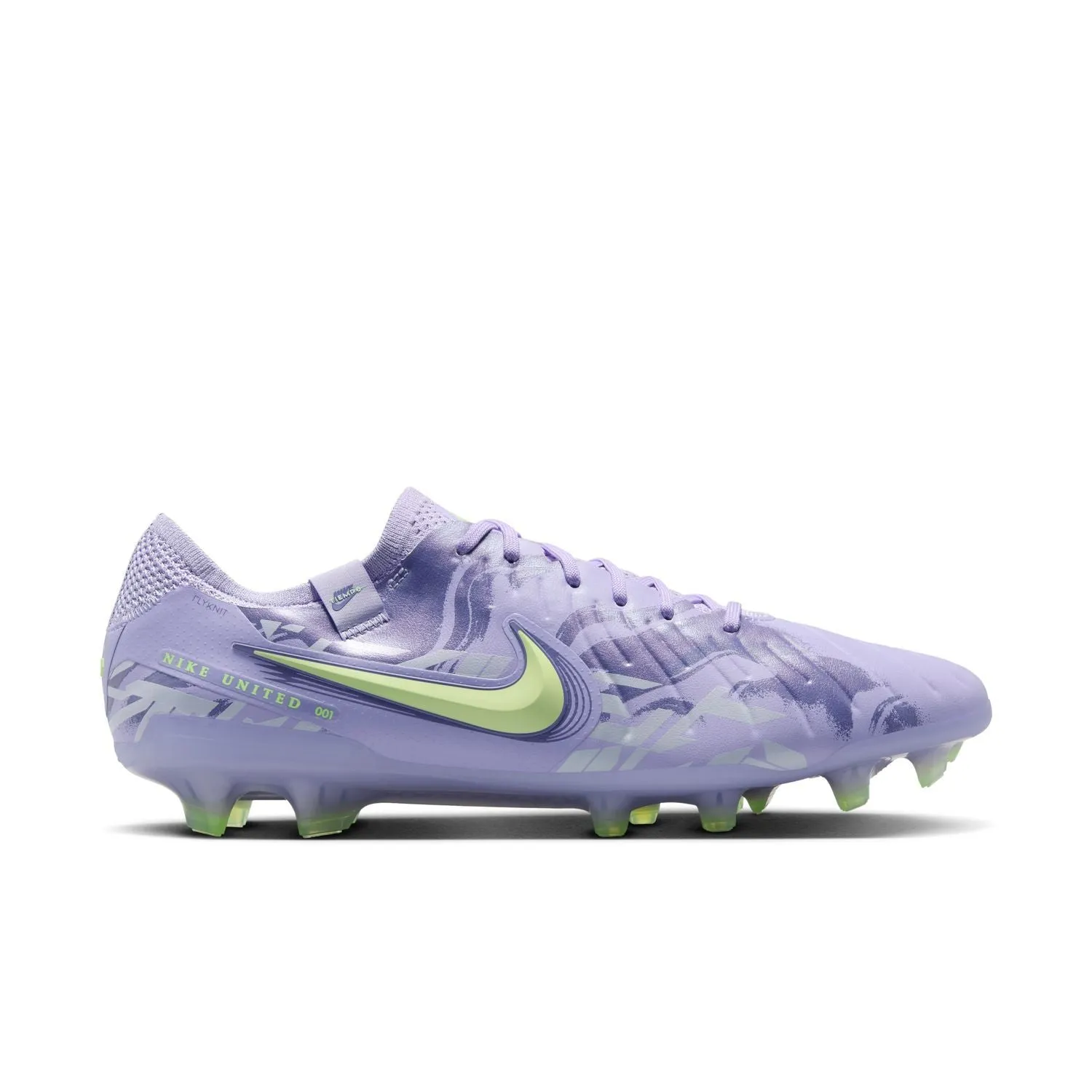 Nike United Tiempo Legend 10 Elite Firm Ground Cleats Sharp Motion