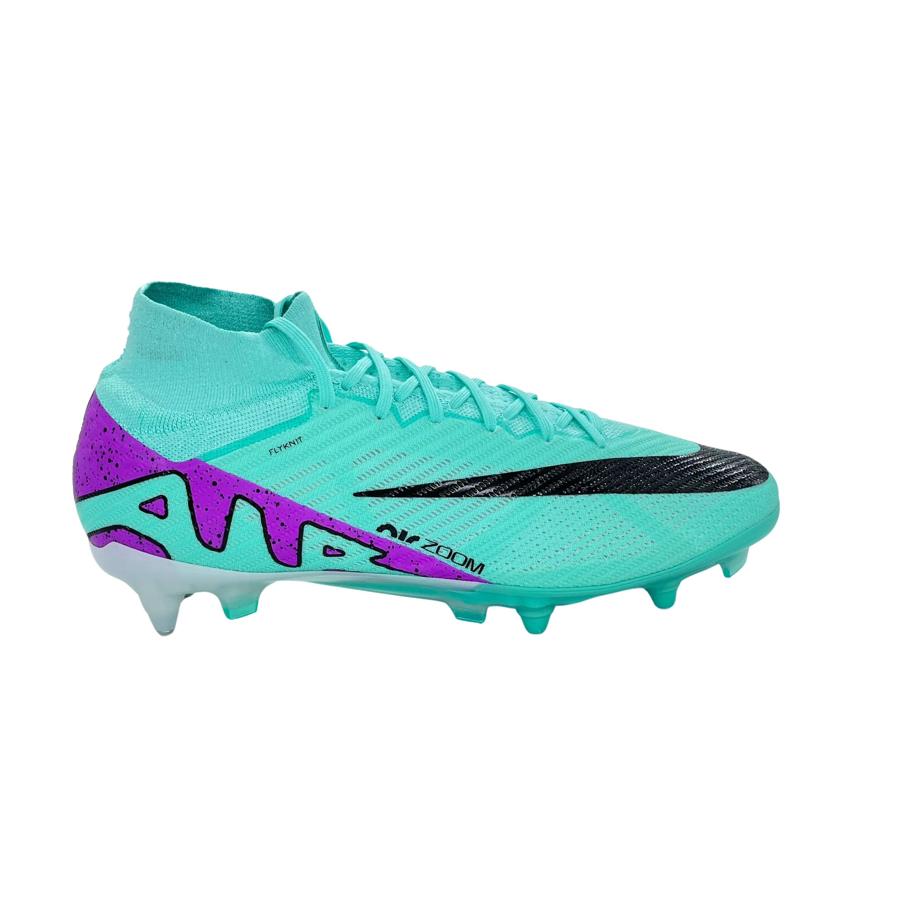 Knee Drive Turf Training Nike Mercurial Superfly 9 Elite SG-PRO Anti-Clog Peak Ready