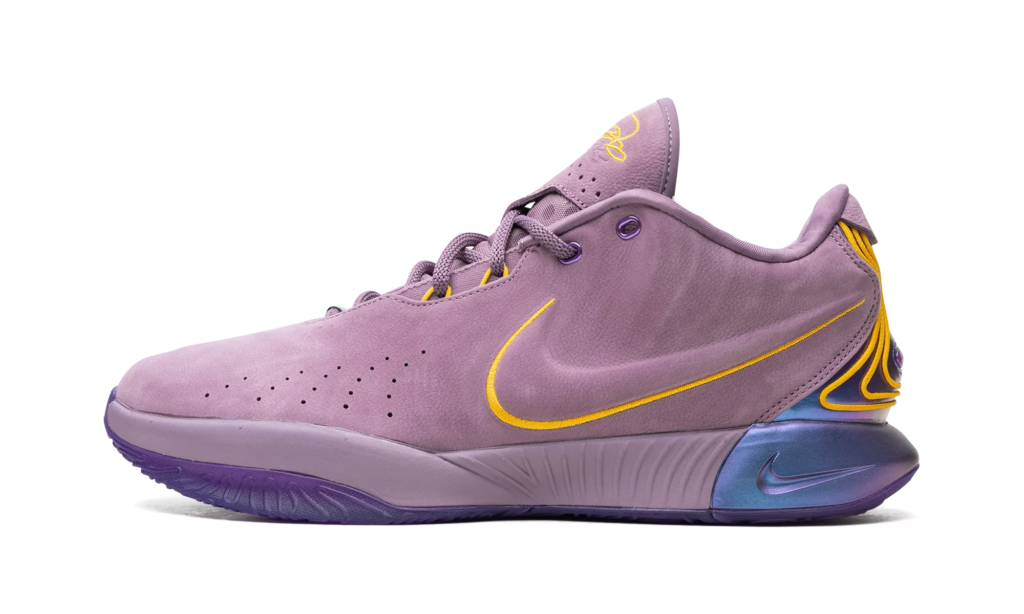 ShockDispersion Foot Agility LeBron 21 "Purple Rain"