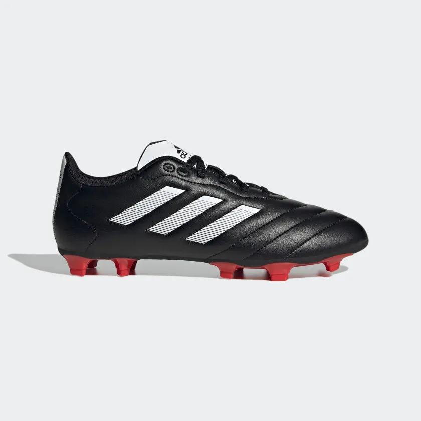 Breathable Liner Agility Zone adidas GOLETTO VII Firm Ground Soccer Cleats | Black-Red | Men's