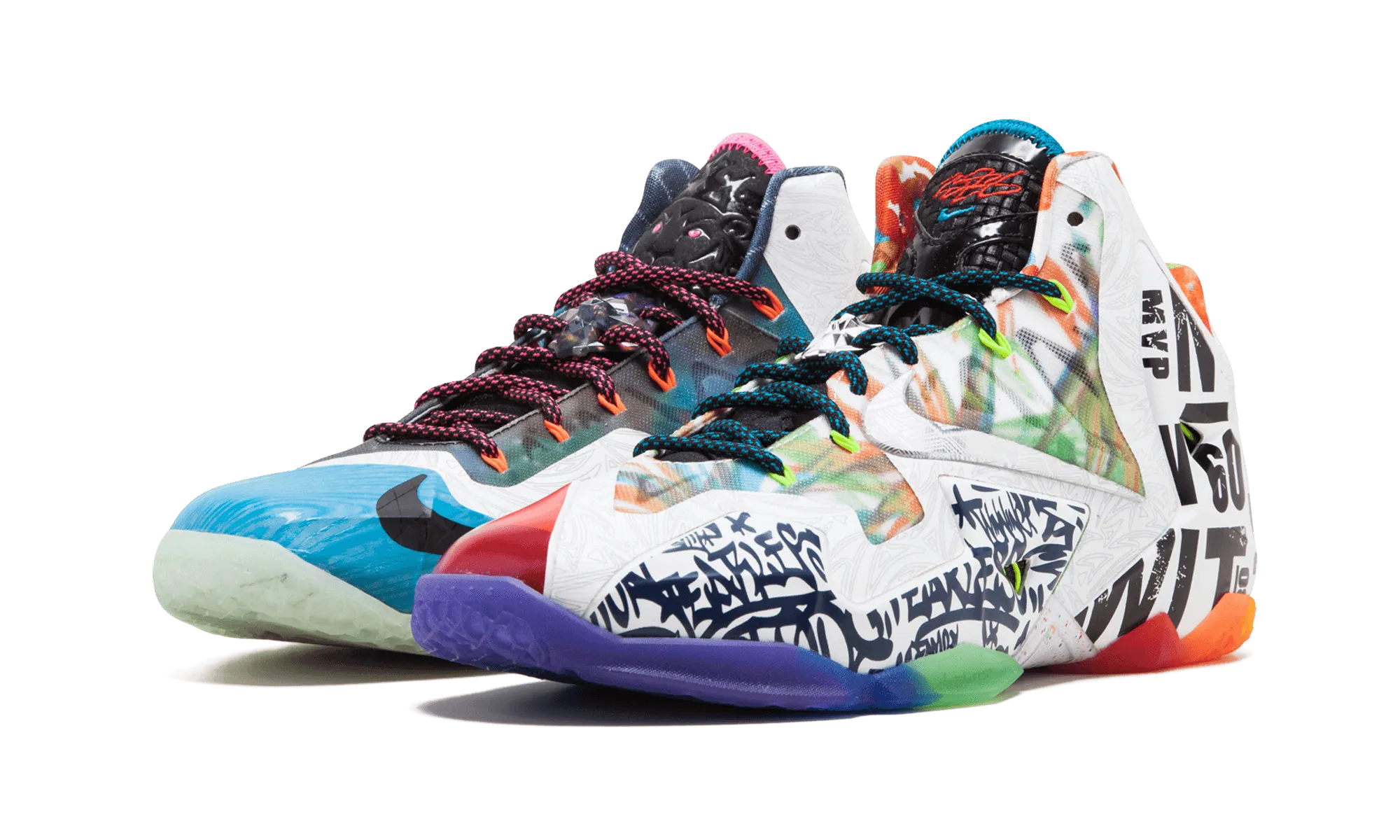Lebron 11 Premium "What The Lebron" Lightweight Synthetic Material Quick Acceleration
