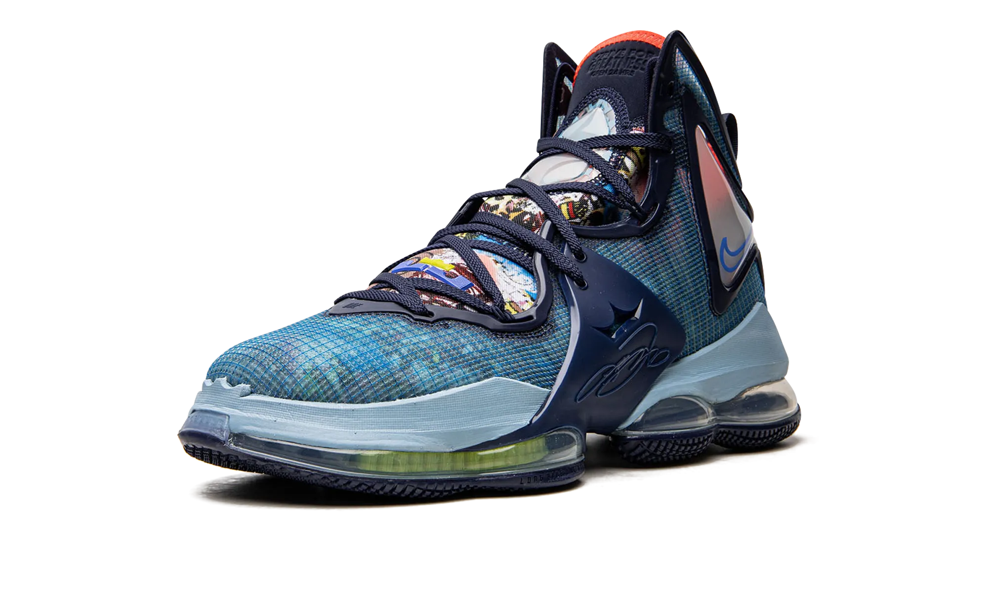 Enhanced grip LeBron 19 "Fast Food"