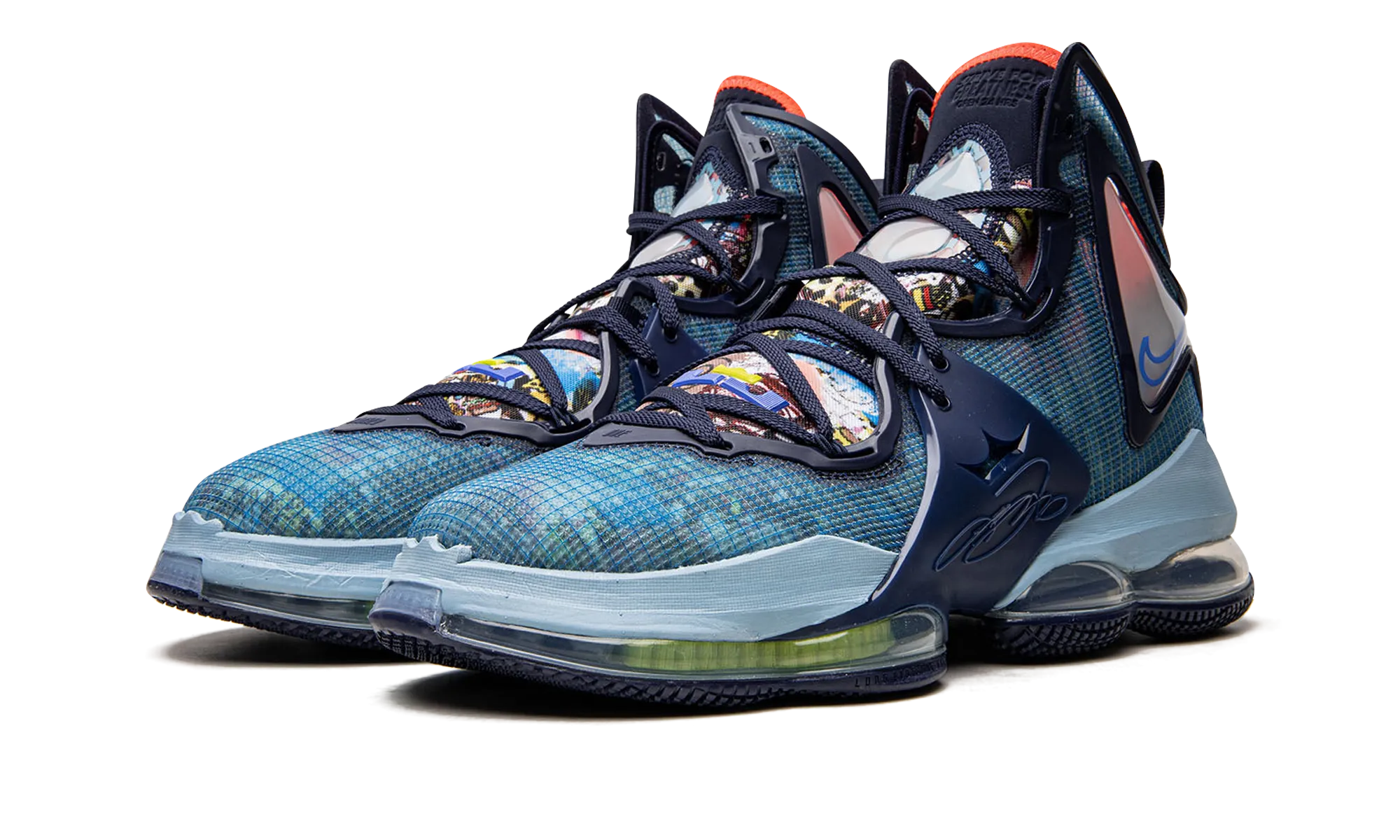 LeBron 19 "Fast Food" Pro Transition Snug Fit Technology
