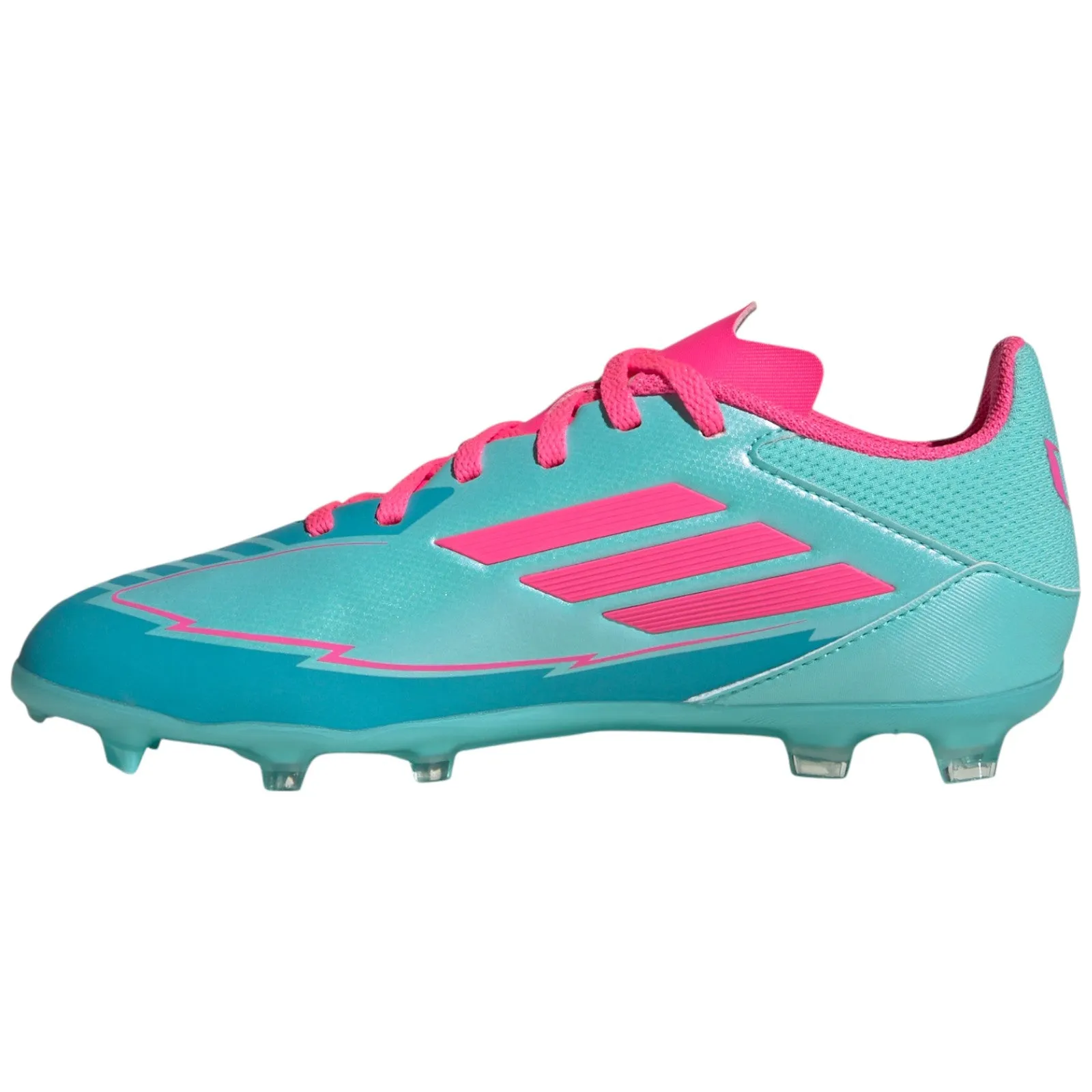 adidas F50 League Kids Firm/Multi-Ground Messi Football Boots Pivot Control Youth League