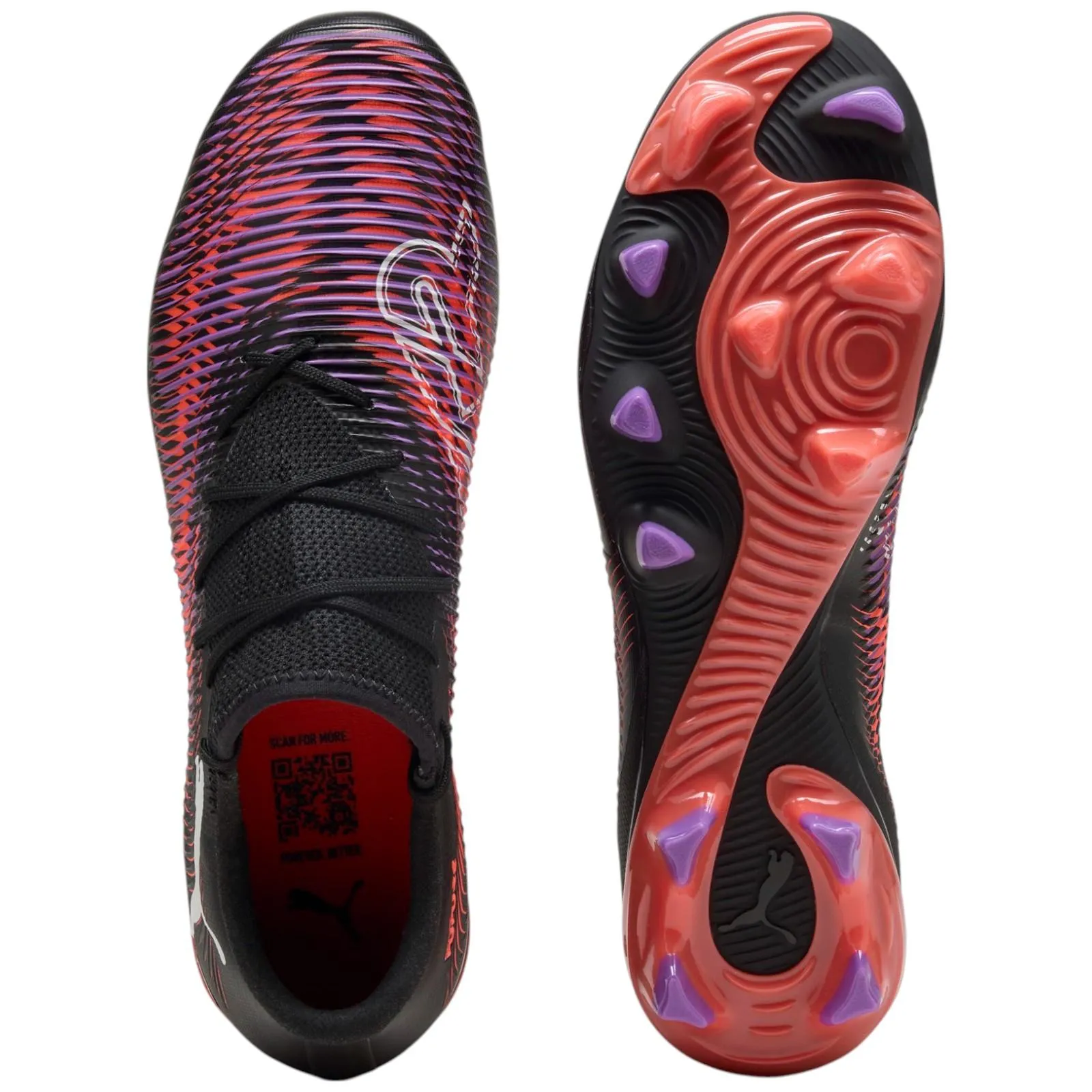 Puma Future 8 Match Low Adults Firm Ground Football Boots Game Ready Design Acceleration Boost