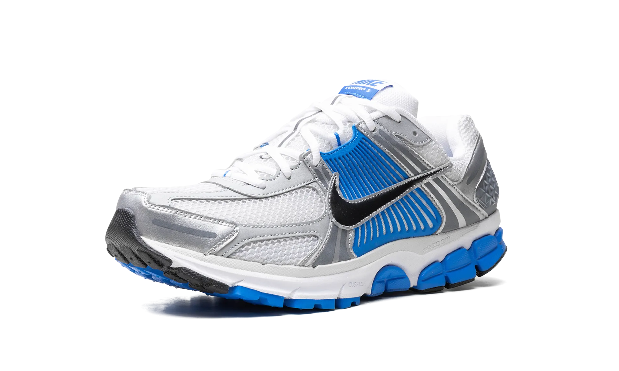 Zoom Vomero 5 "Metallic Silver/Photo Blue" running in autumn shoes custom fit shoes