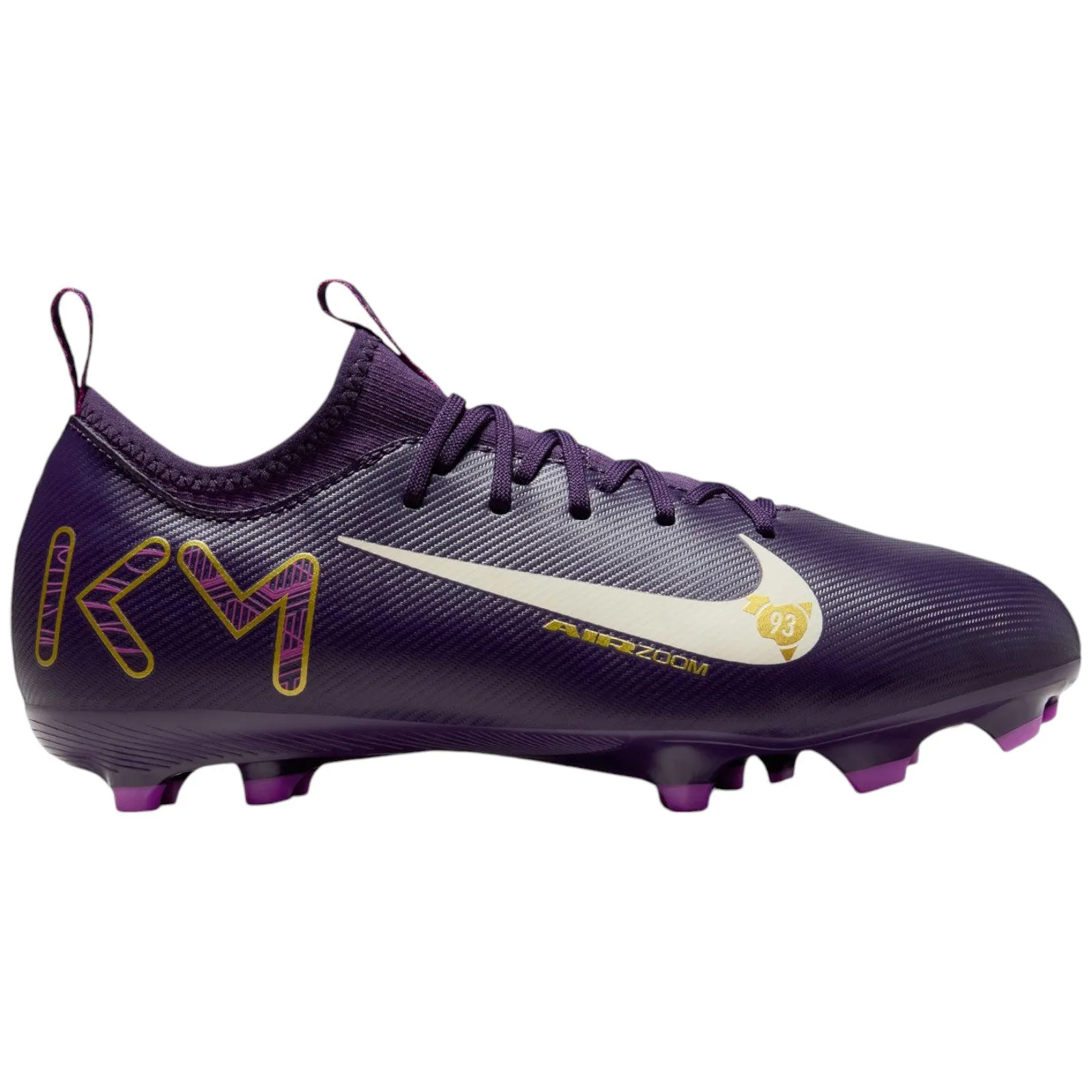 Nike Jr. Mercurial Vapor 16 Academy "Kylian Mbapp??" Kids MG Low-Top Football Boots Low Arch Athletic Field