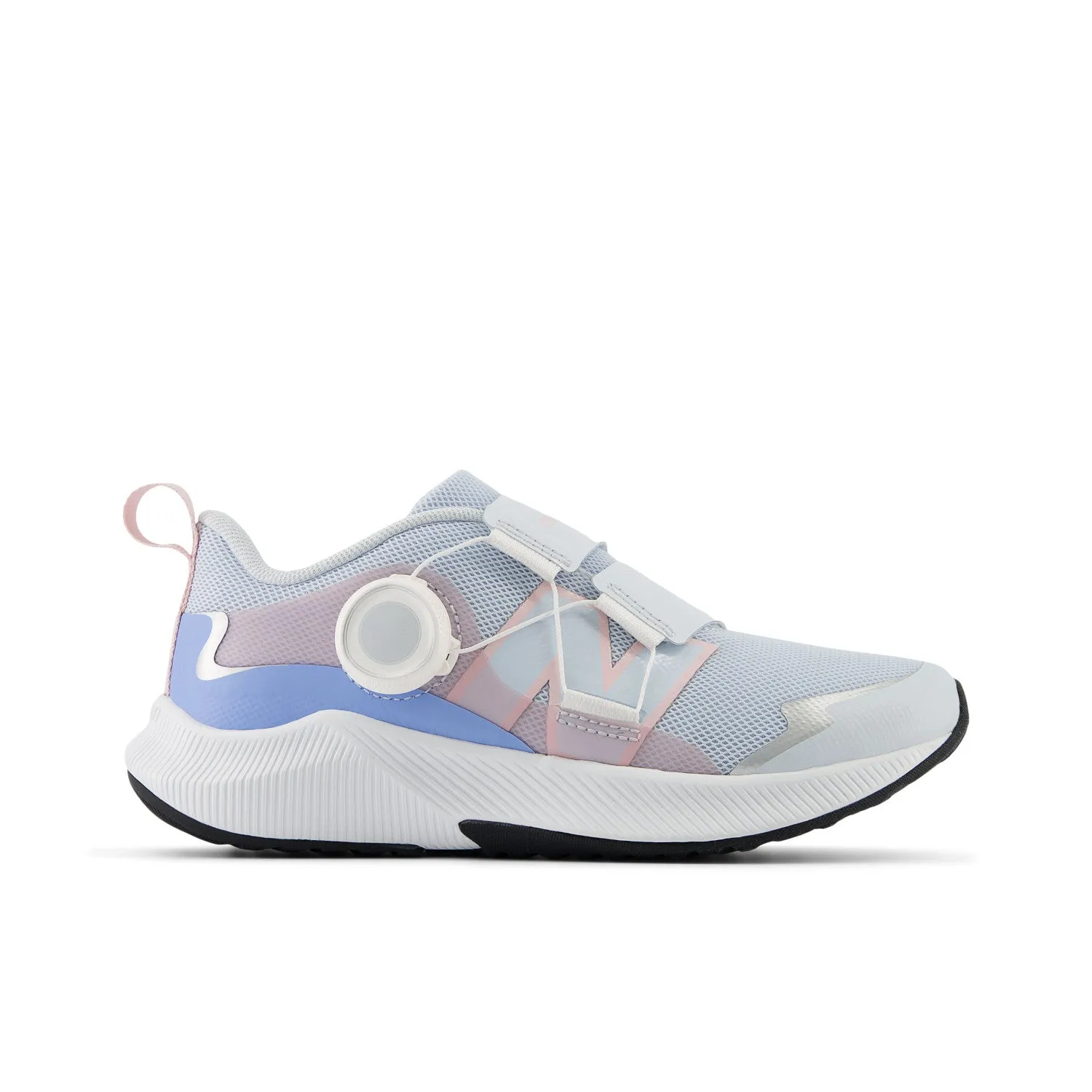 KID'S DYNASOFT REVEAL V4 BOA PRE-SCHOOL - BP4 ICE BLUE/ROSE Durable Overlay Zip Closure