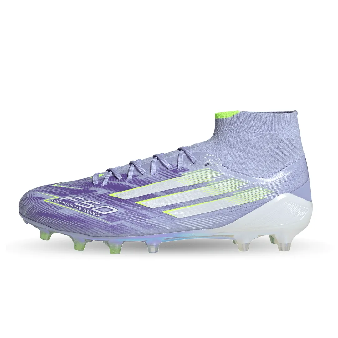 F50 Sparkfusion Elite Mid Women's FG/AG (JH7648) Step Drive Mid Game