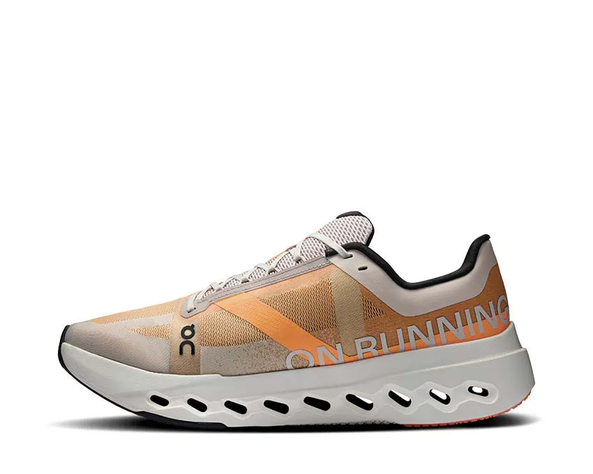 On Cloudsurfer Next "Tangerine" Non Slip Lacing System Casual Look