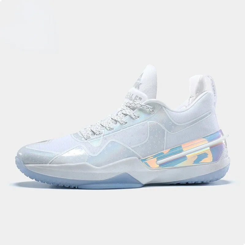 PEAK FLASH 3.0 Basketball Shoes Men TAICHI Sneakers White Ultra Responsive Midsole Outdoor Flex
