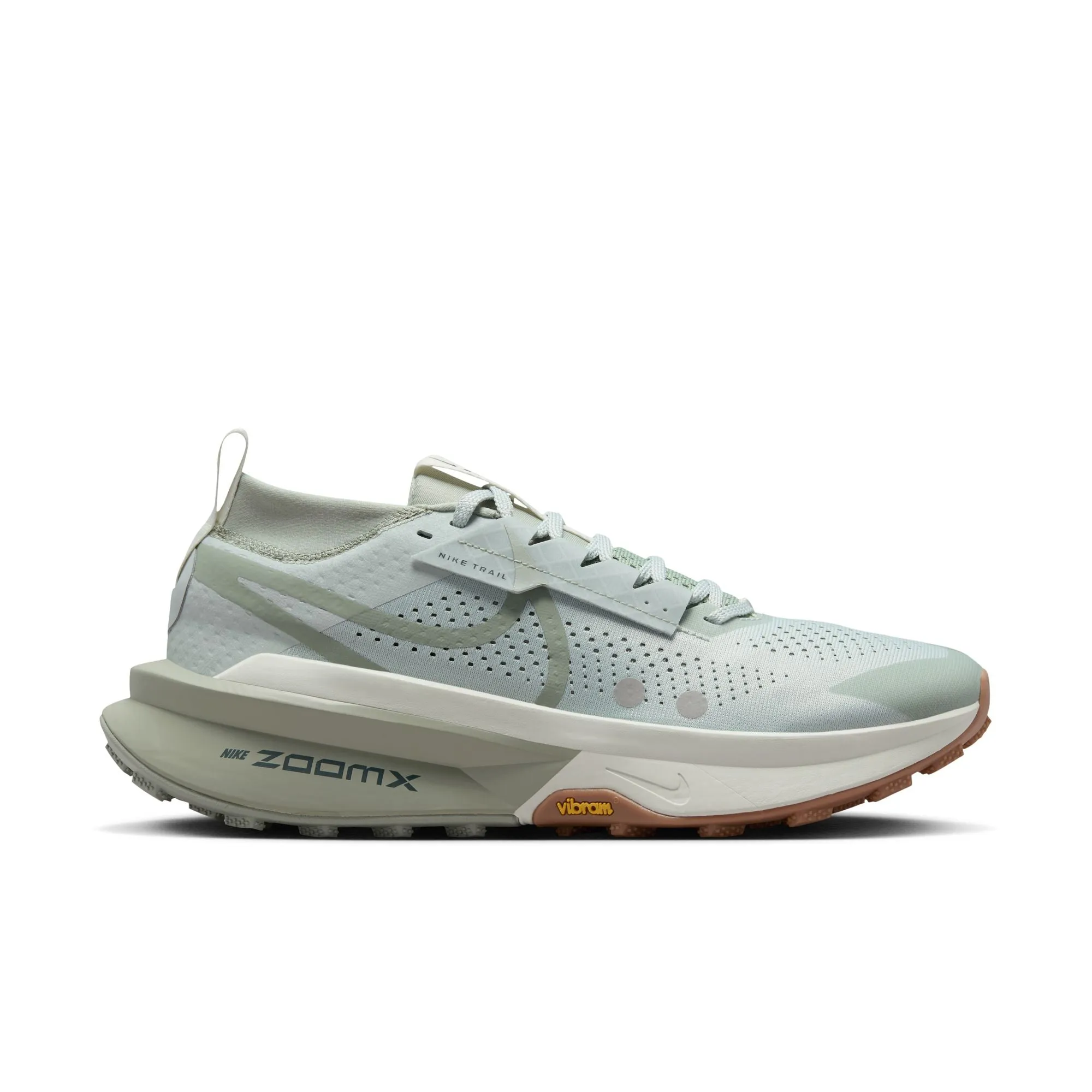 long - distance running option antifungal shoes MEN'S ZEGAMA TRAIL 2 - D- 004 LIGHT SILVER/JADE HORIZON