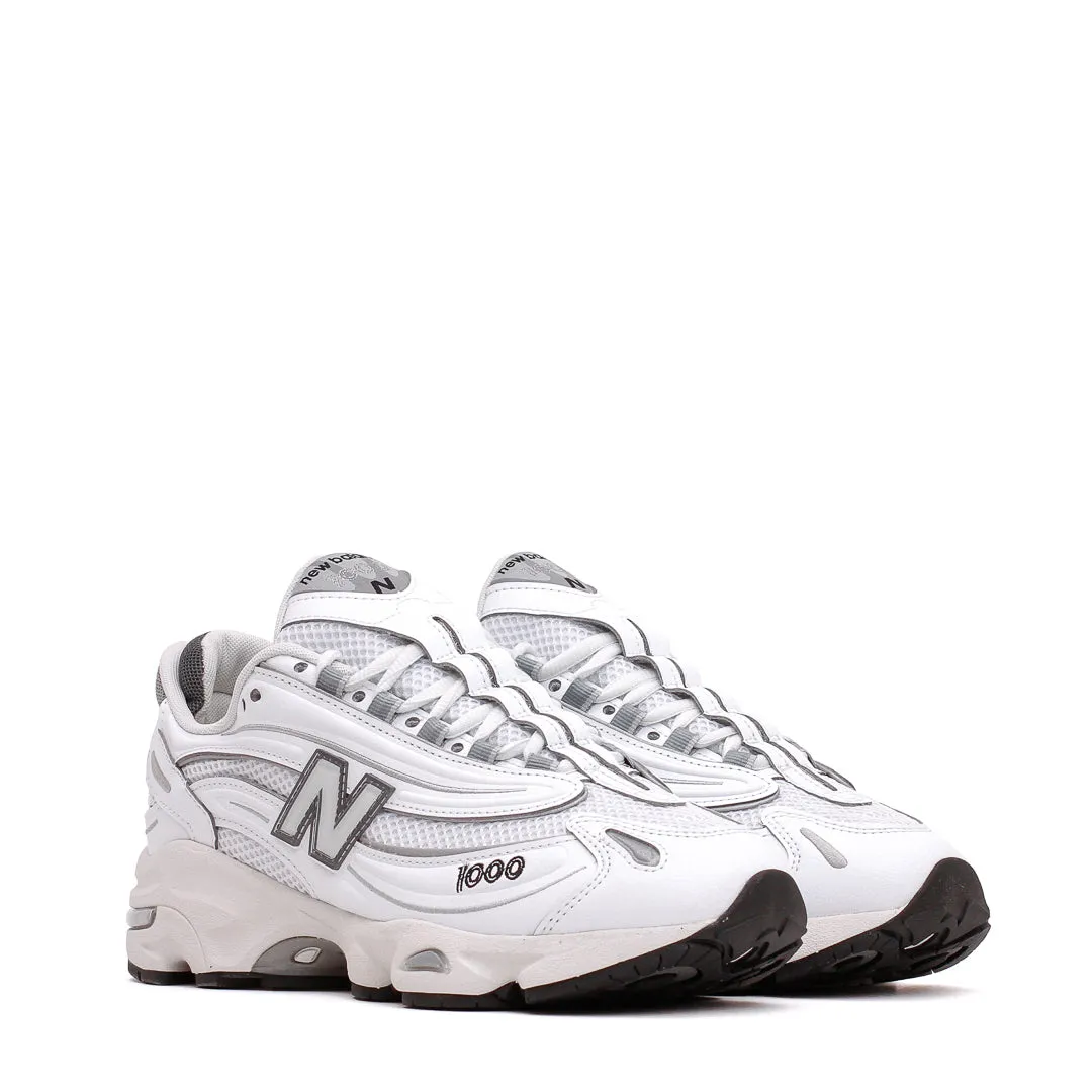 New Balance Men 1000 White M1000D Abrasion Resistant Guardrails
