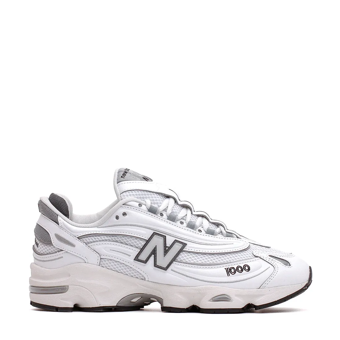New Balance Men 1000 White M1000D Daily Movement Sneaker Stores