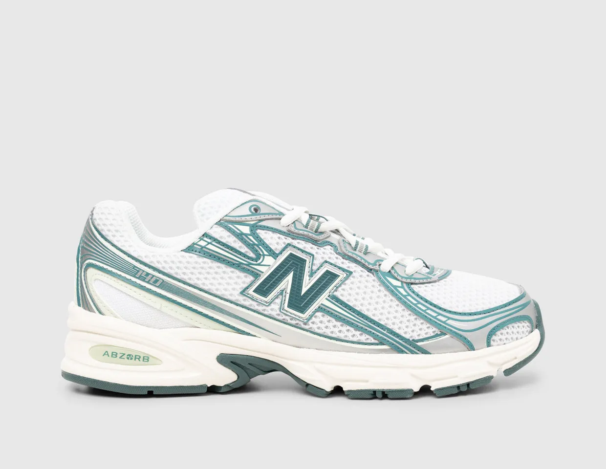 Low Support New Balance U740 New Spruce White / Marsh Green