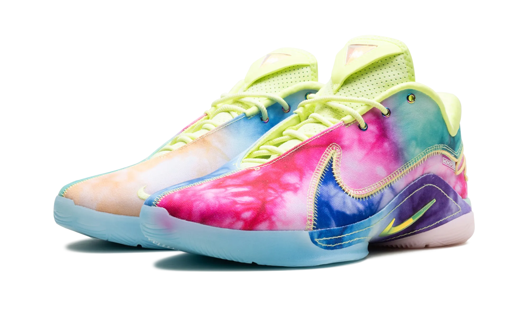 Multi Layered Cushioning Sneakers Trendy LeBron 22 "What the Monopoly Tie-Dye (Translucent Outsole)"