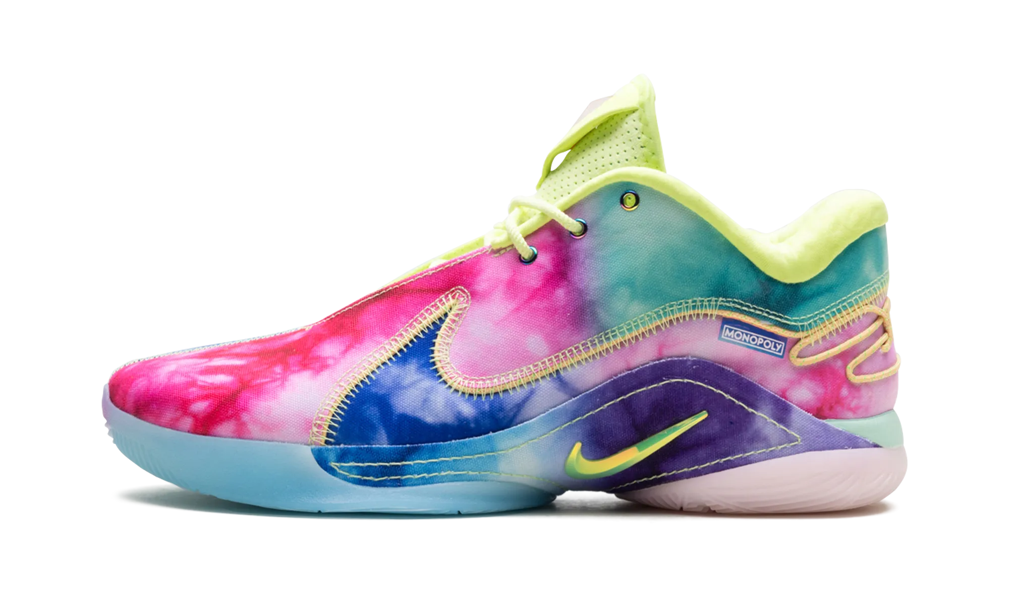 LeBron 22 "What the Monopoly Tie-Dye (Translucent Outsole)" Pro-Level Cushioning