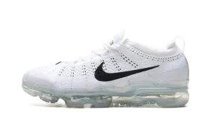 buckle - fastener running gear Style - conscious Air VaporMax 2023 Flyknit "White Pure Platinum Black"