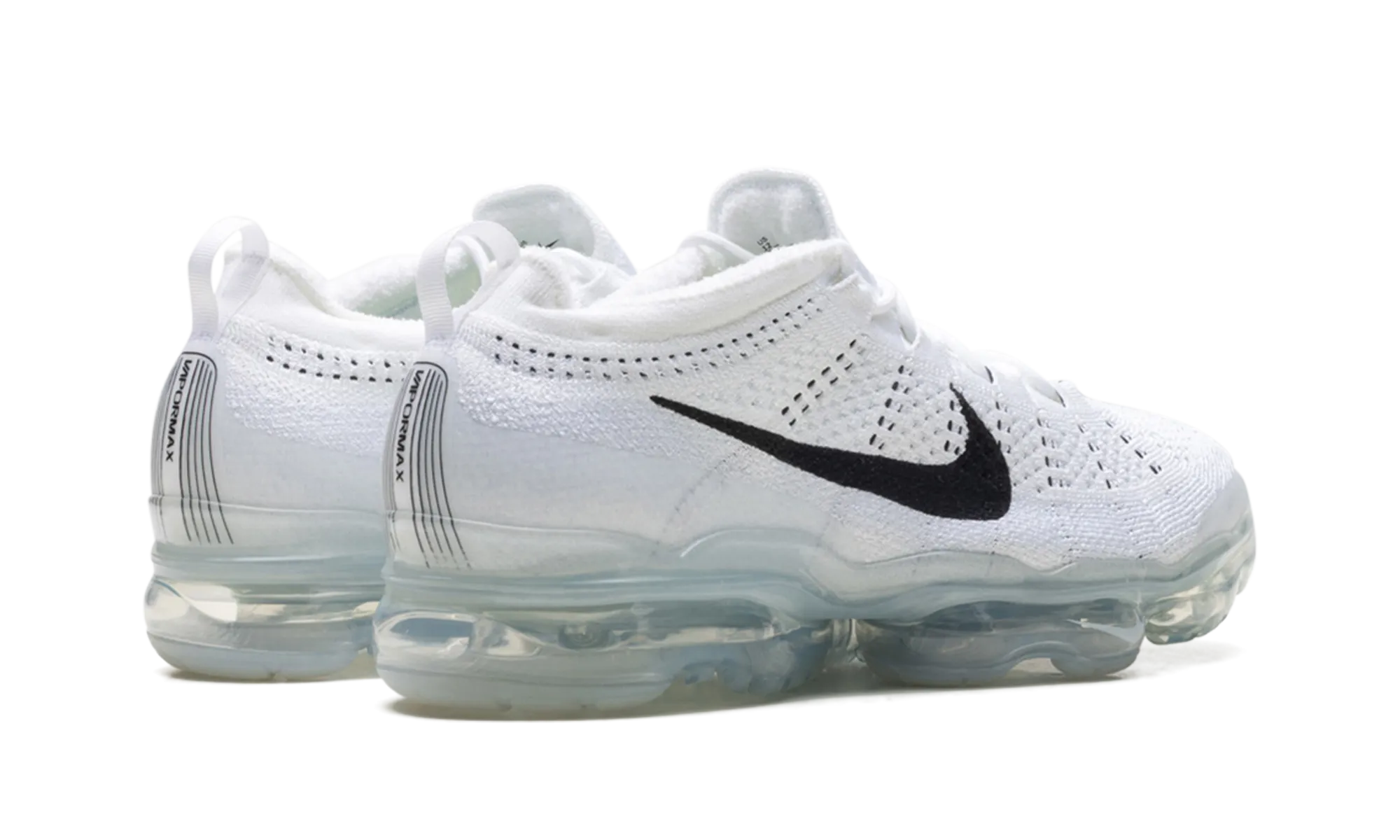 Firmness Air VaporMax 2023 Flyknit "White Pure Platinum Black"