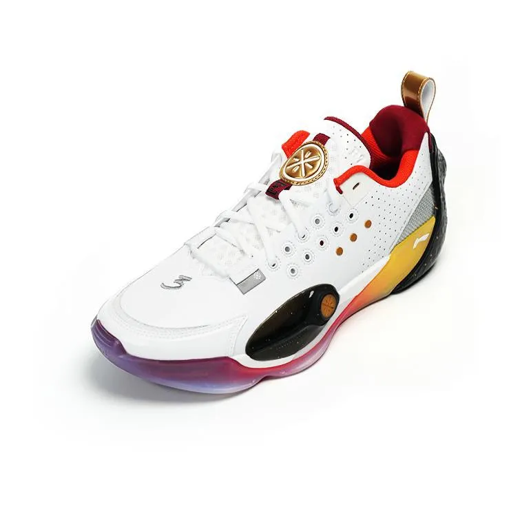 Ventilated Midsole Design Li-Ning Wade All City 13 - White/Red/Black