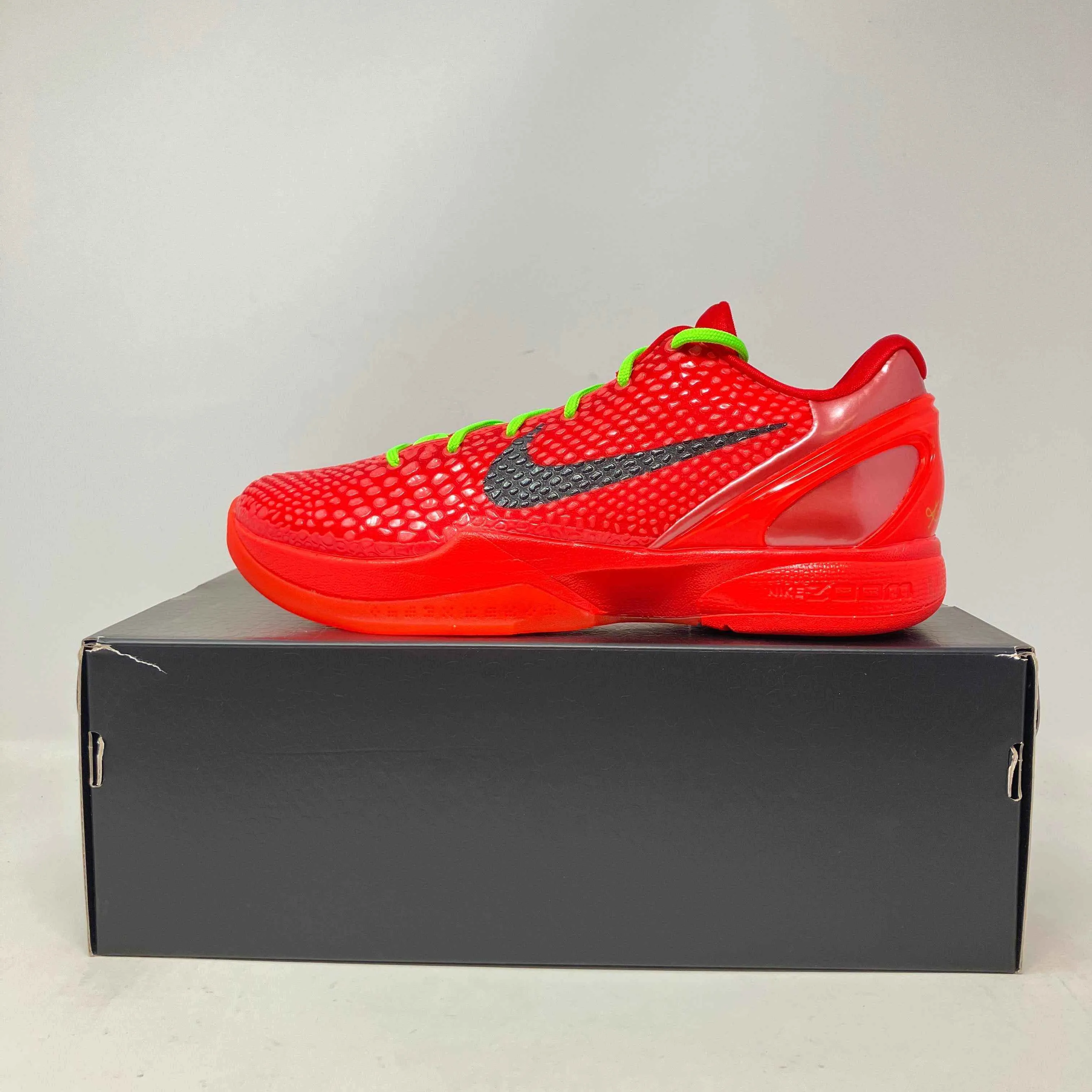 Ergonomic Arch Support Comfort And Stability Nike Kobe 6 Protro Reverse Grinch