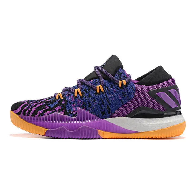 Adidas Crazylight Boost Low Men's Basketball Shoes Spring Bloom Youth Fresh