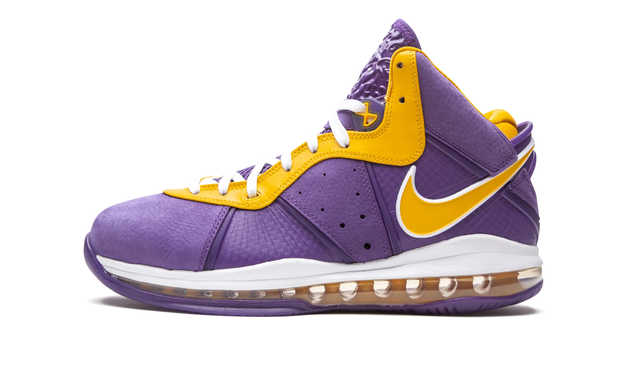 Match Prep Layer Ventilated Airflow Channels Lebron 8 "Lakers"