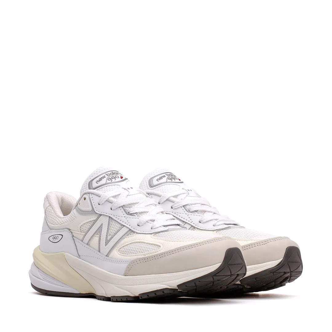 Cross Training Optimized Dynamic Suspension New Balance Unisex Made in USA 990v6 White Sea Salt U990GB6