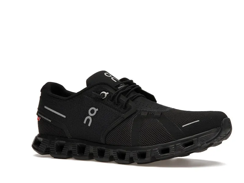 On Running Cloud 5 All Black Responsive Support