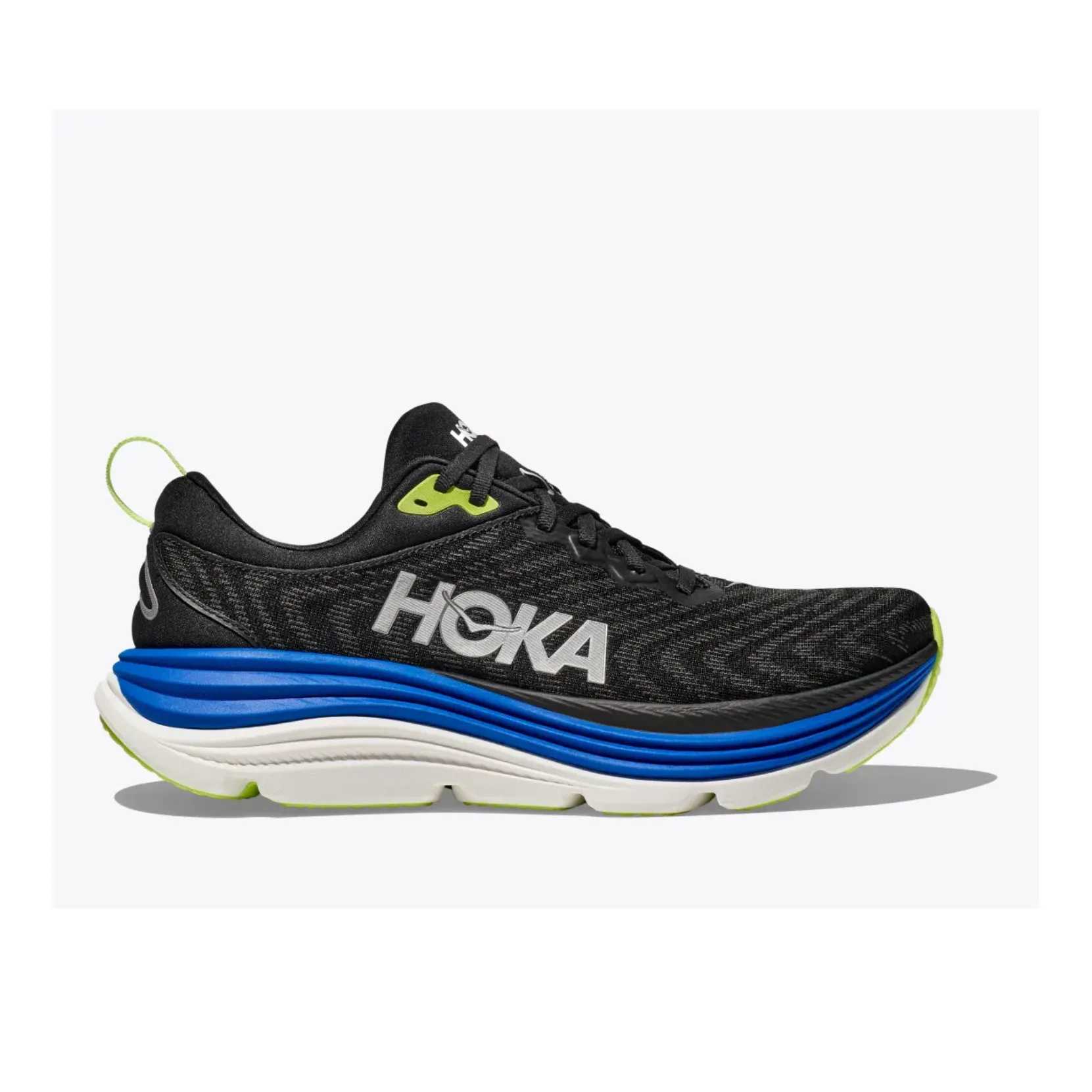 PU midsole MEN'S GAVIOTA 5 - D - BLACK/ELECTRIC COBALT