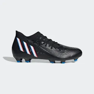 Fast Recovery adidas PREDATOR EDGE.3 Firm Ground Soccer Cleats | Black | Men's