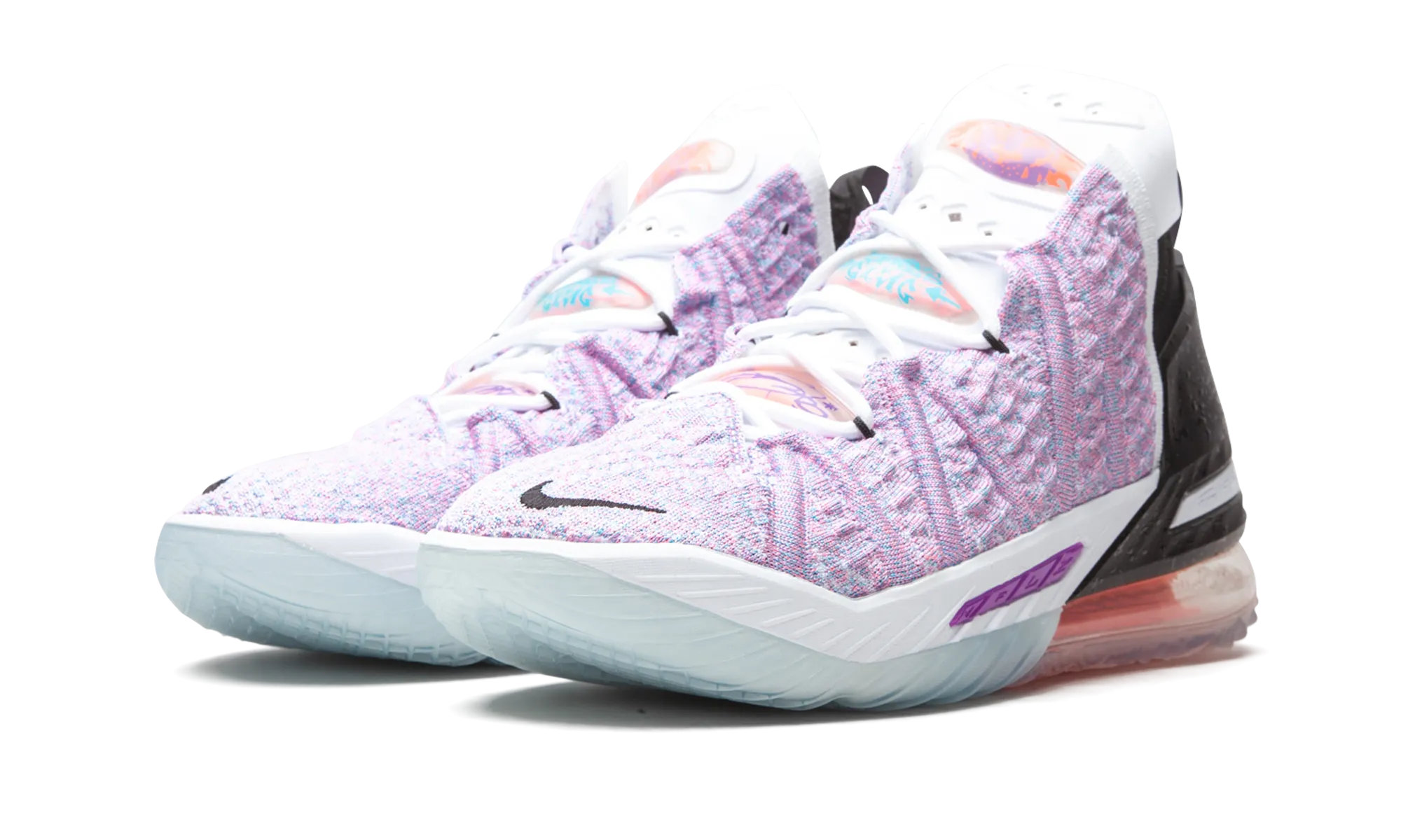 LeBron 18 "Multicolor" Ventilated Upper Material
