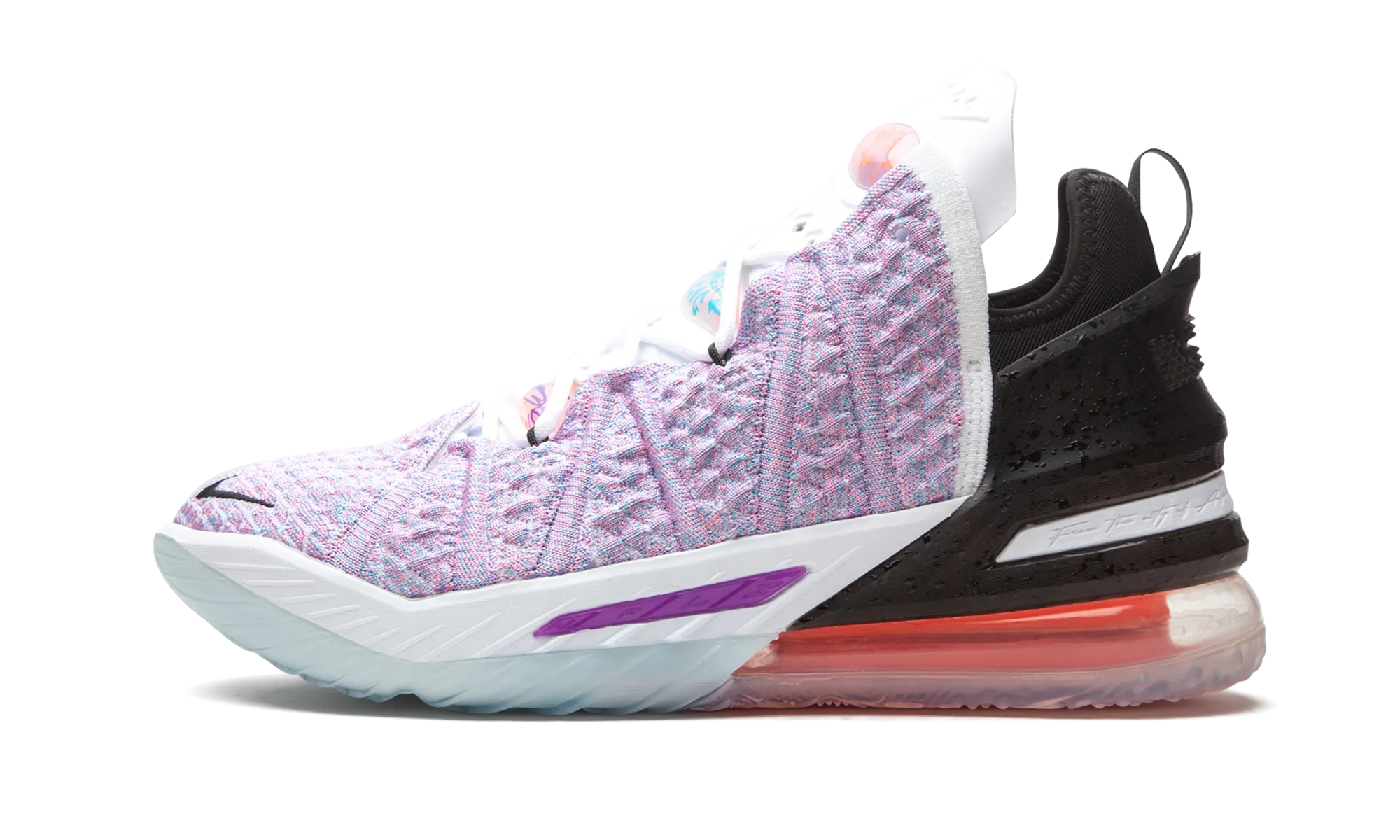 LeBron 18 "Multicolor" Collar Padding