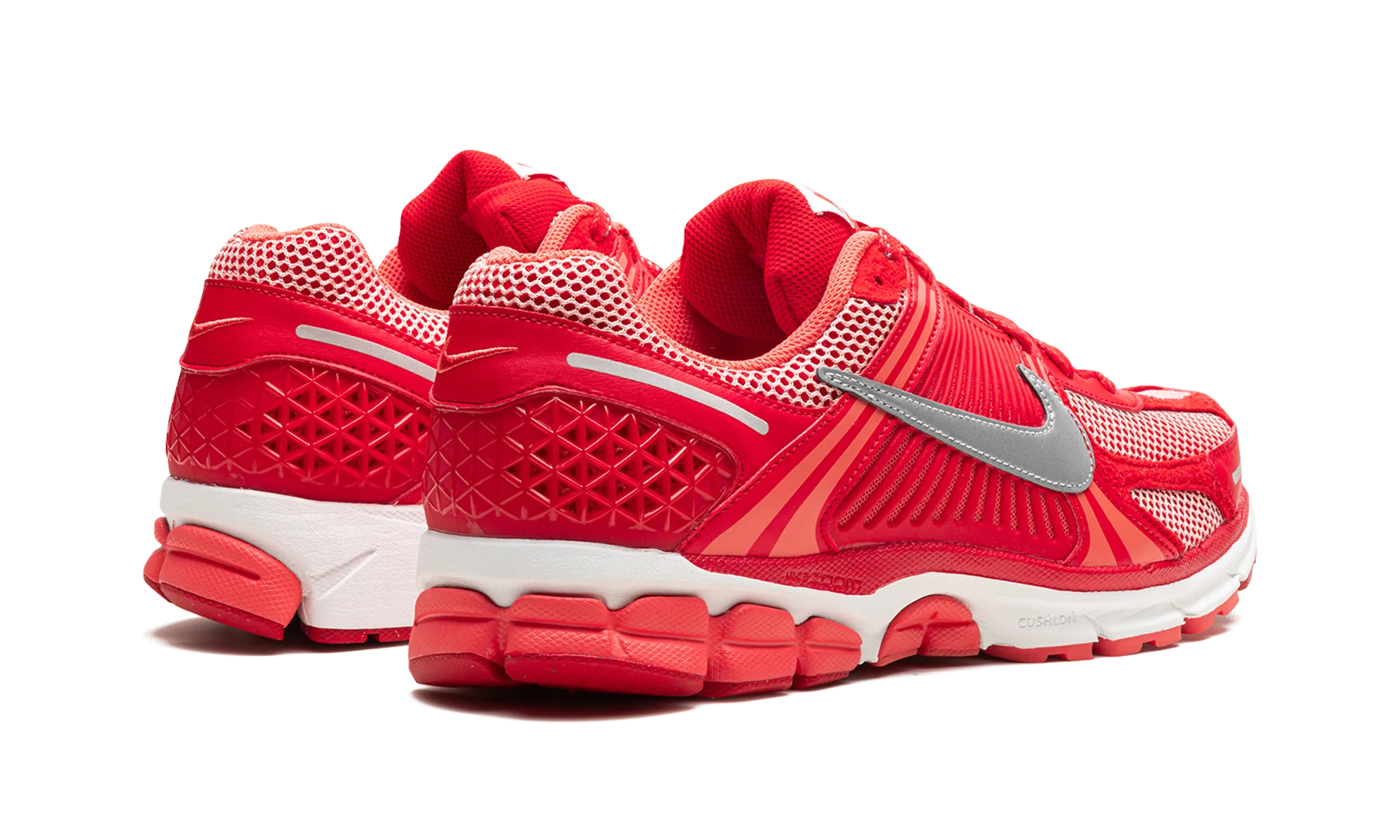 Zoom Vomero 5 PRM "University Red Metallic Silver" aerodynamic - feature shoes running in professional tracks shoes