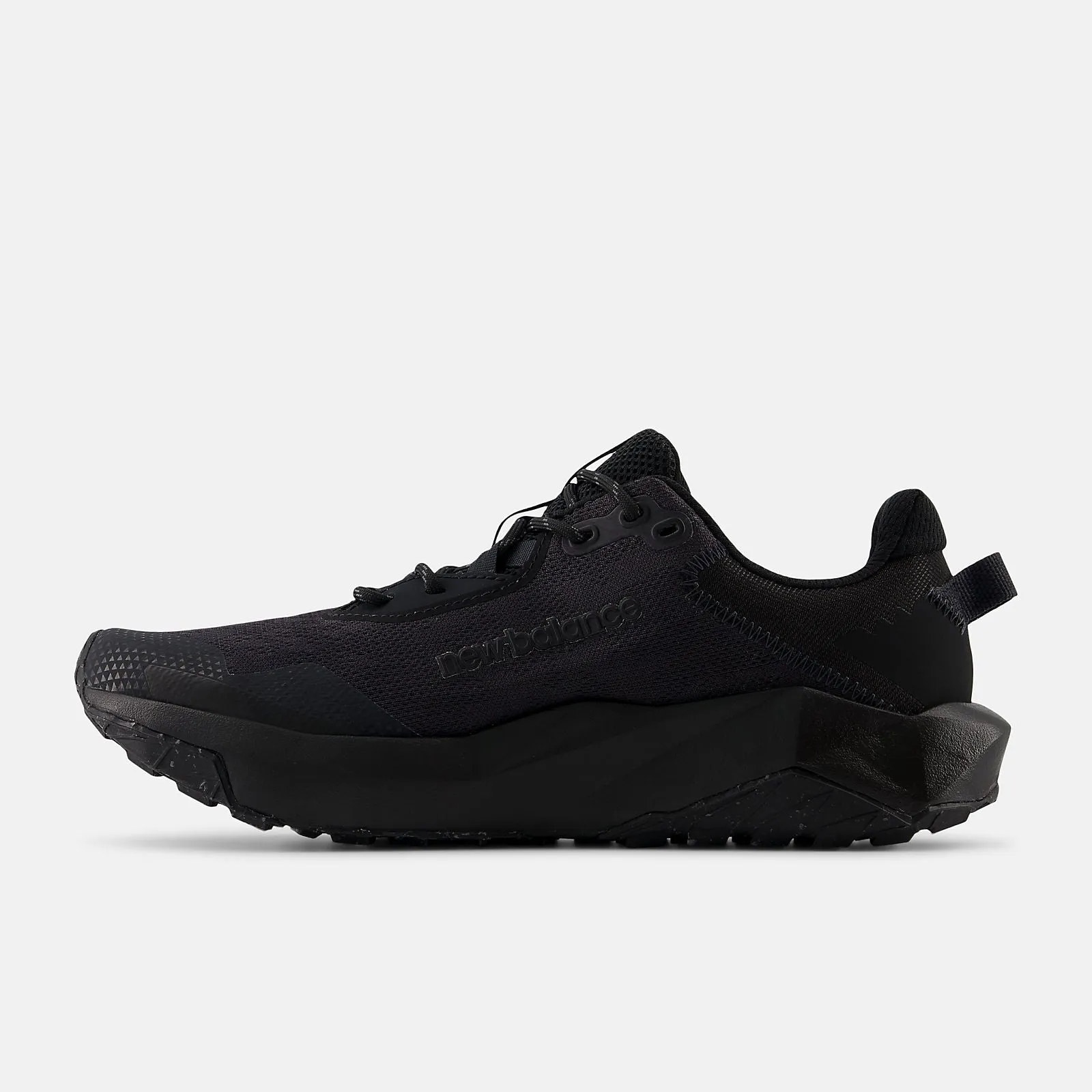 Dream Path Cliff Edge New Balance Men'S Dynasoft Nitrel V6 Triple Black Trail Shoes