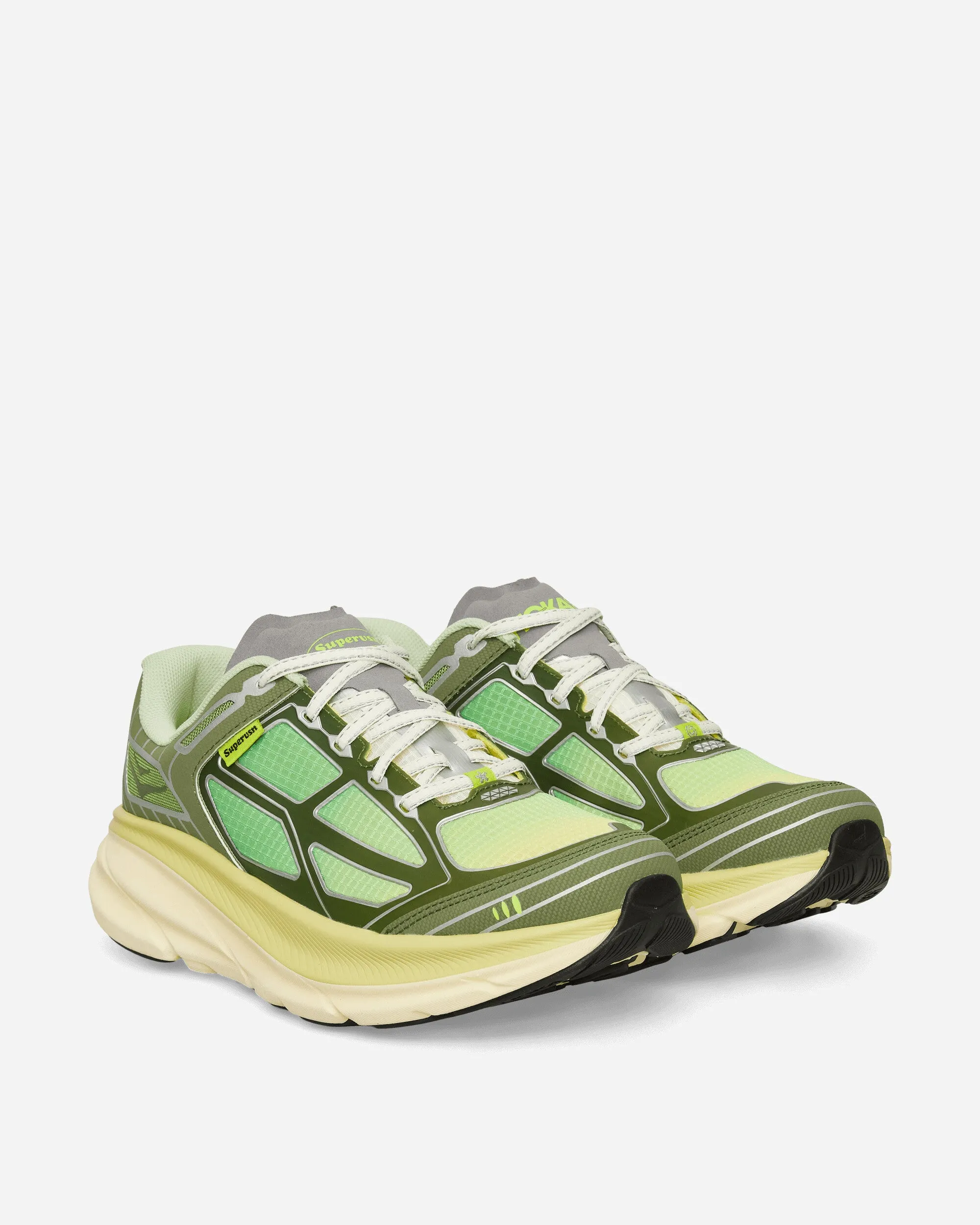 Supervsn Clifton One9 Sneakers Green Flash / Limelight Impact Diffusion