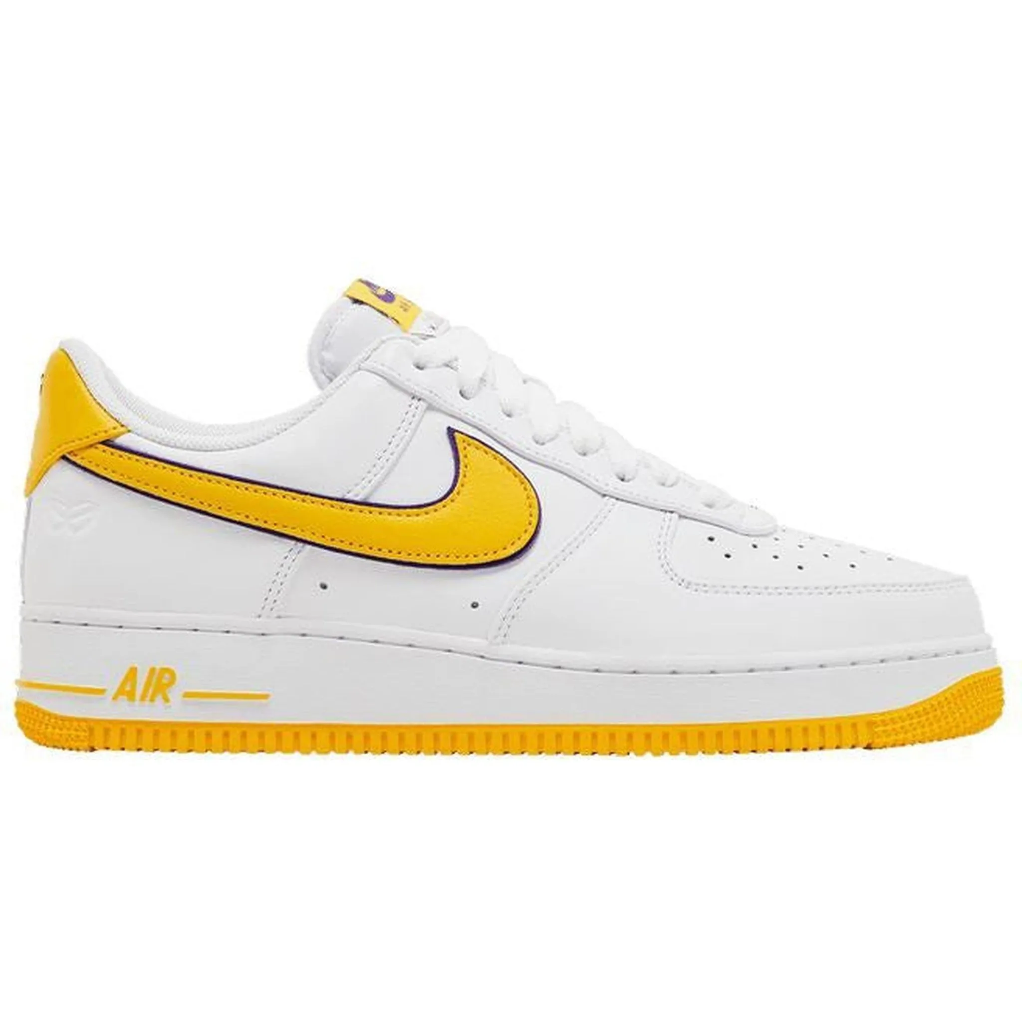 Hard Stop Nike Air Force 1 Low Retro QS Kobe Bryant Lakers Home
