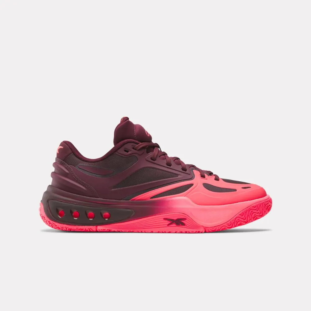 Reebok Footwear Men Engine A Basketball Shoes BLACK CHERRY/PINKBLAST/BLACK C Fitness