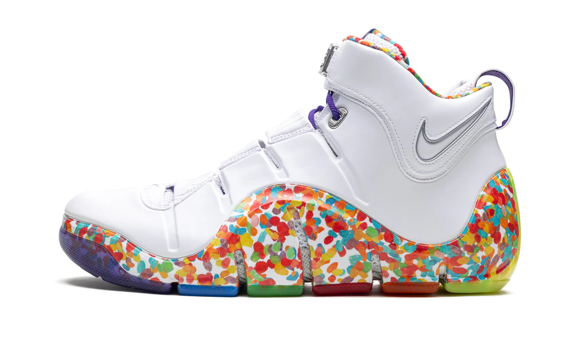 LeBron 4 "Fruity Pebbles" Torsional Rigidity Tech