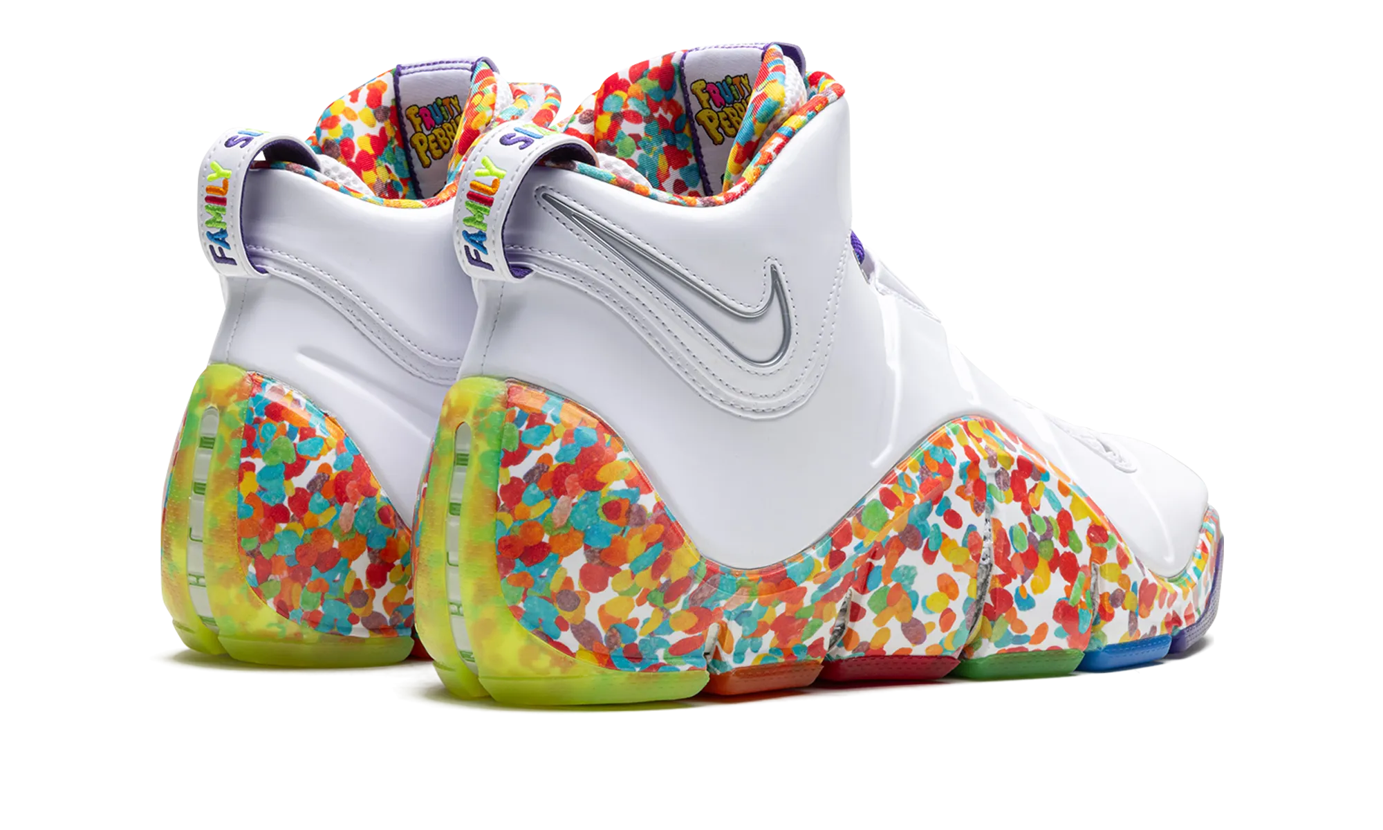 LeBron 4 "Fruity Pebbles" Ventilated Midsole Design Hyper Responsive