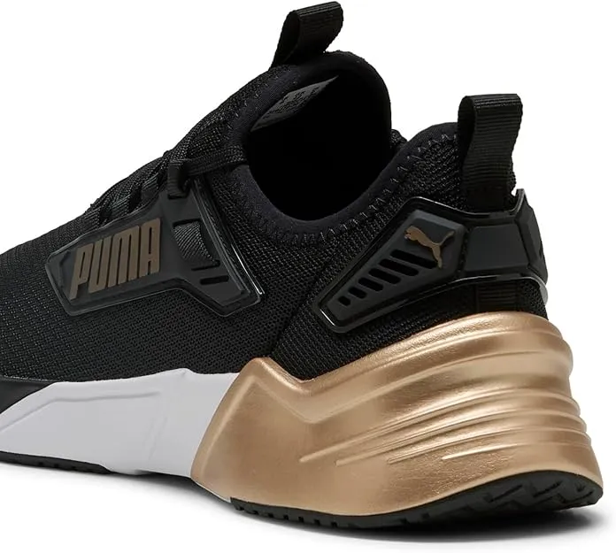 Leg Long Puma Men'S Retaliate Black/Gold Running Shoes