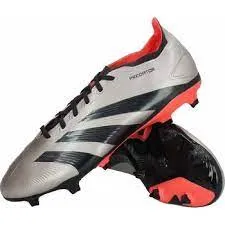 Adidas Predator League FG Adult Unisex Football Shoes -Platin Met Elegant Mood Heat Free