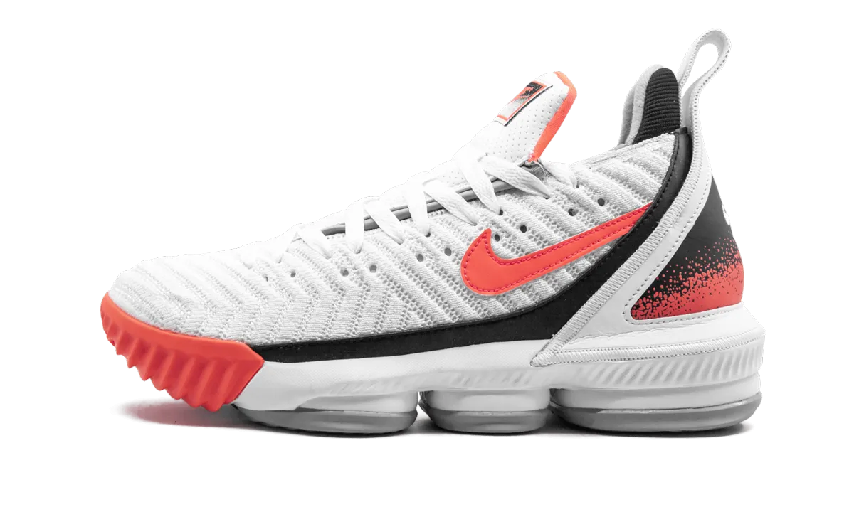 Eco friendly materials Enhanced Traction LeBron 16 "Hot Lava"
